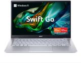 Acer Swift Go 14 AMD Ryzen 5 Hexa Core 7530U - (16 GB/512 GB SSD/Windows 11 Home) SFG14-41 Thin and Light Laptop (14 Inch, Pure Silver, 1.25 Kg, With MS Office)