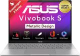ASUS Vivobook S14 (2025) with Office 2024 + M365 Basic*, AI PC, Backlit Keyboard, Qualcomm Snapdragon X - (16 GB/512 GB SSD/Windows 11 Home) S3407QA-KP020WS Thin and Light Laptop (14 inch, Cool Silver, 1.39 Kg, With MS Office)