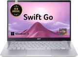 Acer Swift Go 14 AMD Ryzen 7 Octa Core 7730U - (16 GB/512 GB SSD/Windows 11 Home) SFG14-41 Thin and Light Laptop (14 Inch, Pure Silver, 1.25 Kg, With MS Office)