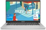 MSI Modern 14 Intel Core i5 13th Gen 1334U - (16 GB/512 GB SSD/Windows 11 Home) Modern 14 C13M-116IN Thin and Light Laptop (14 Inch, Urban Silver, 1.4 Kg, With MS Office)