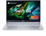Acer Swift Go 14 AMD Ryzen 5 Hexa Core 7530U - (16 GB/512 GB SSD/Windows 11 Home) SFG14-41 Thin and Light Laptop (14 Inch, Pure Silver, 1.25 Kg, With MS Office)