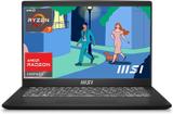 MSI Modern 14 AMD Ryzen 7 Octa Core 7730U - (16 GB/512 GB SSD/Windows 11 Home) Modern 14 C7M-218IN Thin and Light Laptop (14 Inch, Classic Black, 1.4 Kg)