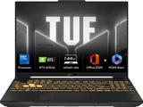 ASUS TUF Gaming F16 (2025) with Office 2024 + M365 Basic*, (i5 14th gen) Intel Core 5 210H - (16 GB/512 GB SSD/Windows 11 Home/4 GB Graphics/NVIDIA GeForce RTX 3050A/144 Hz) FX607VB-RL076WS Gaming Laptop (16 Inch, Mecha Gray, 2.20 Kg, With MS Office)