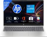HP Intel Core i5 13th Gen 1334U - (16 GB/1 TB SSD/Windows 11 Home) 15-fd0552TU Thin and Light Laptop (15.6 Inch, Natural Silver, 1.59 Kg, With MS Office)