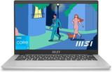 MSI Intel Core i3 12th Gen 1215U - (16 GB/512 GB SSD/Windows 11 Home) Modern 14 C12MO-1402IN Business Laptop (14 Inch, Urban Silver, 1.4 Kg, With MS Office)