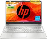 HP Intel Core i3 12th Gen - (8 GB/512 GB SSD/Windows 11 Home) 15s-fq5185TU Laptop (15.6 inch, Silver, With MS Office)