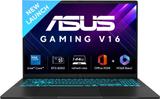 ASUS Gaming V16 (2025) with Office 2024 + M365 Basic*, AI PC, (i7 14th gen) Intel Core 7 240H - (16 GB/512 GB SSD/Windows 11 Home/6 GB Graphics/NVIDIA GeForce RTX 4050/144 Hz) V3607VU-RP275WS Gaming Laptop (16 Inch, Matte Black, 1.95 Kg, With MS Office)