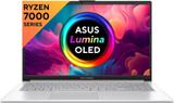 ASUS Vivobook Go 15 OLED, with Backlit Keyboard, AMD Ryzen 3 Quad Core 7320U - (8 GB/512 GB SSD/Windows 11 Home) E1504FA-LK321WS Thin and Light Laptop (15.6 Inch, Cool Silver, 1.63 Kg, With MS Office)