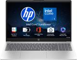 HP 15 Intel Core 5 120U - (16 GB/512 GB SSD/Windows 11 Home) 15-fd0640TU Thin and Light Laptop (15.6 Inch, Natural Silver, 1.59 Kg, With MS Office)