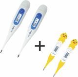 AccuSure Thermometer Combo 4 MT-32 & Duck Thermometer Thermometer (White, Yellow)