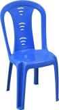 swagath furniture Chair For Cafe/Home/Office Set Of 4 Indoor/Outdoor Plastic Dining Chair (Set of 4, Finish Color - Blue)