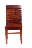 Allie Wood Rosewood (Sheesham) Solid Wood Dining Chair (Set of 1, Finish Color - Teak Finish)