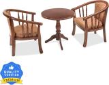 Durian BRIGHTON Engineered Wood 2 Seater Dining Set (Finish Color -Walnut, Knock Down)