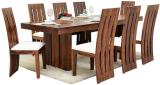 Allie Wood Rosewood (Sheesham) Solid Wood 8 Seater Dining Set (Finish Color -Teak, DIY(Do-It-Yourself))