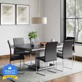 Godrej Interio Neo Apple Engineered Wood 6 Seater Dining Set (Finish Color -Brown, Pre-assembled)