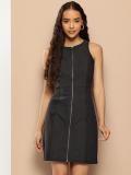 CHEMISTRY Women A-line Black Dress