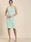 Moda Rapido Women Bodycon Light Green Dress