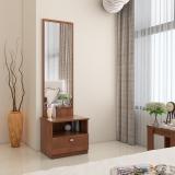 SPACEWOOD Engineered Wood Dressing Table (Finish Color - , WALNUT RIGATO, Knock Down)