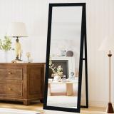 kaevion 5 Feet Full Length Standing Mirror With Full Stand | Full Stand Cheval Mirror Glass Dressing Table (Finish Color - , Black, DIY(Do-It-Yourself))