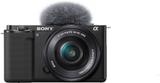 SONY Alpha ZV-E10L Mirrorless Camera Body With 16-50mm (Black)