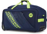 SKYBAGS Glam - 55 Travel Bags/Duffle Bag - Blue & Green Duffel With Wheels (Strolley)