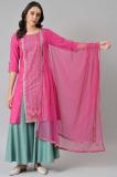 W Polyester Solid Women Dupatta