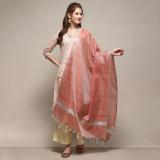 BIBA Polyester Solid Women Dupatta