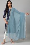 W Polyester Solid Women Dupatta