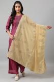 W Polyester Solid Women Dupatta