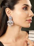 RUBANS Rubans Silver Plated Drop Earrings Alloy Drops & Danglers