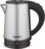 Inalsa Travel Mate 0.8 Stainless Steel Electric Travel Kettle|Fast Boiling 1000 Watts Electric Kettle (0.8 L, Silver)