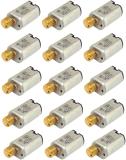 INVENTO 15Pcs 3V-6V motor mini micro DC Motor 15x10x8mm 12000 rpm Automotive Electronic Hobby Kit