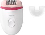 PHILIPS BRE235/00 Corded Epilator (White, Pink)