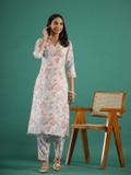 Sangria Women Kurta Pant Set