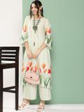 Bhama COUTURE Women Kurta Palazzo Set