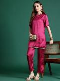 Sangria Women Kurta Pant Set