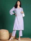 Sangria Women Kurta Pant Set