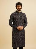 MANYAVAR Men Kurta Pyjama Set