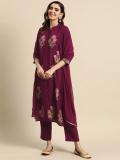 Sangria Women Kurta Pant Dupatta Set