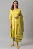 W Women Kurta Churidar Set