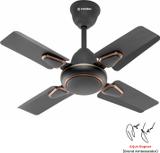 Candes Brio Turbo 600 mm 4 Blade Ceiling Fan (Anti Dust | Brown | Pack of 1)