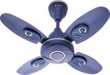 Candes Nexo 600 mm 4 Blade Ceiling Fan (Ultra High Speed | Silver Blue | Pack of 1)