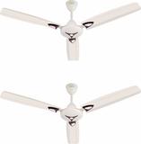 Candes STAR 3 Star 1200 mm 3 Blade Ceiling Fan (Energy Saving | Ivory | Pack of 2)