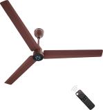 Atomberg Renesa 1400 Matt Brown And Black 5 Star 1400 mm 3 Blade Ceiling Fan (BLDC Motor with Remote | Matt Brown & Black | Pack of 1)