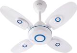 Candes Nexo 600 mm 4 Blade Ceiling Fan (Ultra High Speed | White Blue | Pack of 1)