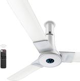 Atomberg | Studio+, 35W, Energy Saving, 2+1 Warranty, 5 Star 1200 mm 3 Blade Ceiling Fan (BLDC Motor with Remote | Marble White | Pack of 1)