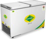 LALITH ENTERPRISES 444 L Double Door Convertible Deep Freezer (White, Western - D475H224, 4 Star)