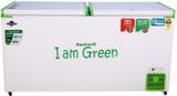 Rockwell 480 L Double Door Standard Deep Freezer (White, Green, GFR550DDUC, 5 Star)