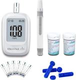 ASPEN Gluco Chek 5 Sec. Glucose Blood Sugar testing Monitor Machine with 50 Test Strip Glucometer (White)