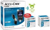 ACCU-CHEK Guide Meter with Guide Test Strips Glucometer (Black)